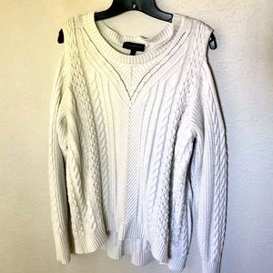 Lane Bryant Cold Shoulder Sweater